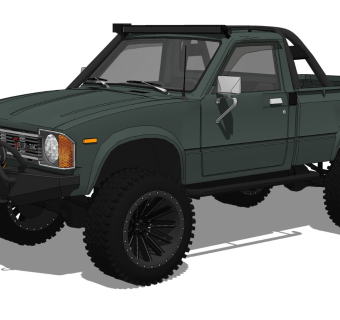 超精细汽车模型 丰田 Toyota PickUp